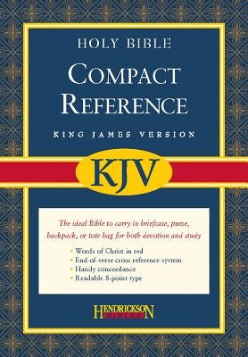 Cover image for Compact Reference Bible-KJV, isbn: 9781598561180