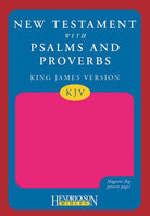 Cover image for New Testament with Psalms and Proverbs-KJV-Magnetic Flap, isbn: 9781598563306
