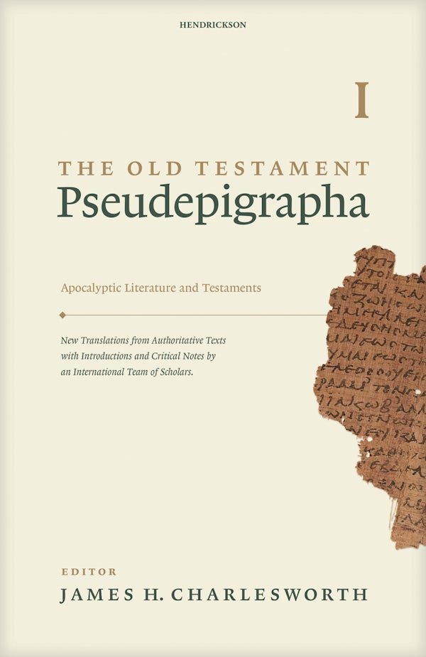 Cover image for The Old Testament Pseudepigrapha, Volume 1, isbn: 9781598564914