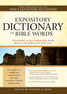 Cover image for Expository Dictionary of Bible Words, isbn: 9781598565737