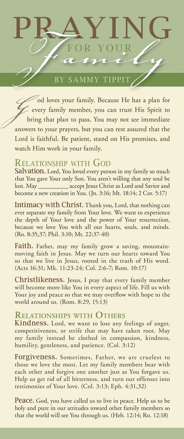 Cover image for Praying for Your Family 50-Pack, isbn: 9781600062056