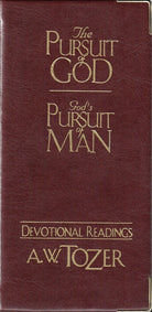 Cover image for The Pursuit of God / God's Pursuit of Man Devotional, isbn: 9781600661303