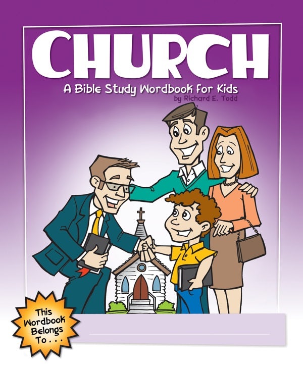 Cover image for Church: A Bible Study Wordbook for Kids, isbn: 9781600661969