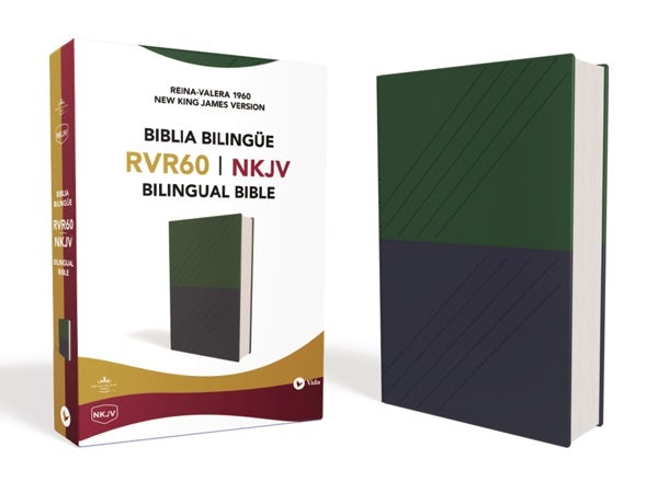 Cover image for Biblia Bilingue-PR-Rvr 1960/NKJV, isbn: 9781602554443