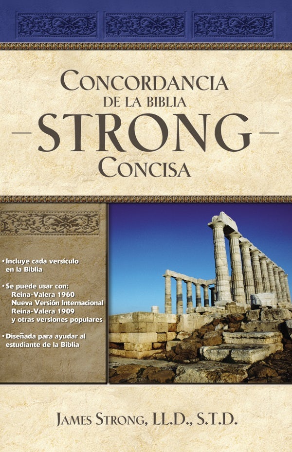 Cover image for Concordancia de la Biblia Strong Concisa, isbn: 9781602555174
