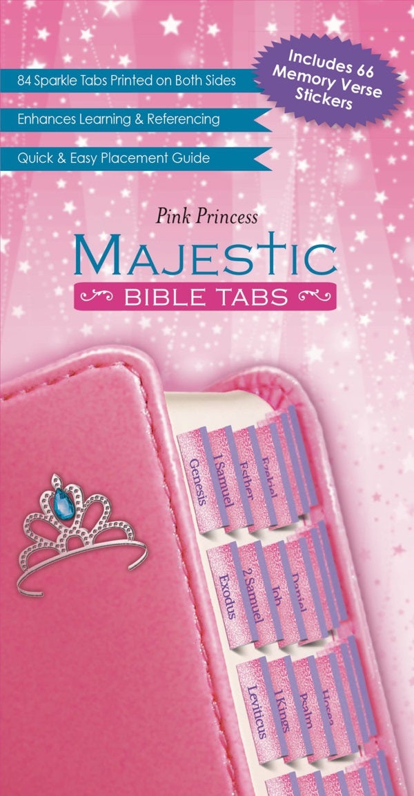 Cover image for Princess Majestic Bible Tabs, isbn: 9781609365738
