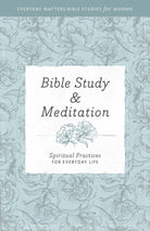 Cover image for Bible Study and Meditation, isbn: 9781619706255