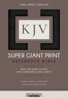 Cover image for KJV Super Giant Print Bible, isbn: 9781619709690