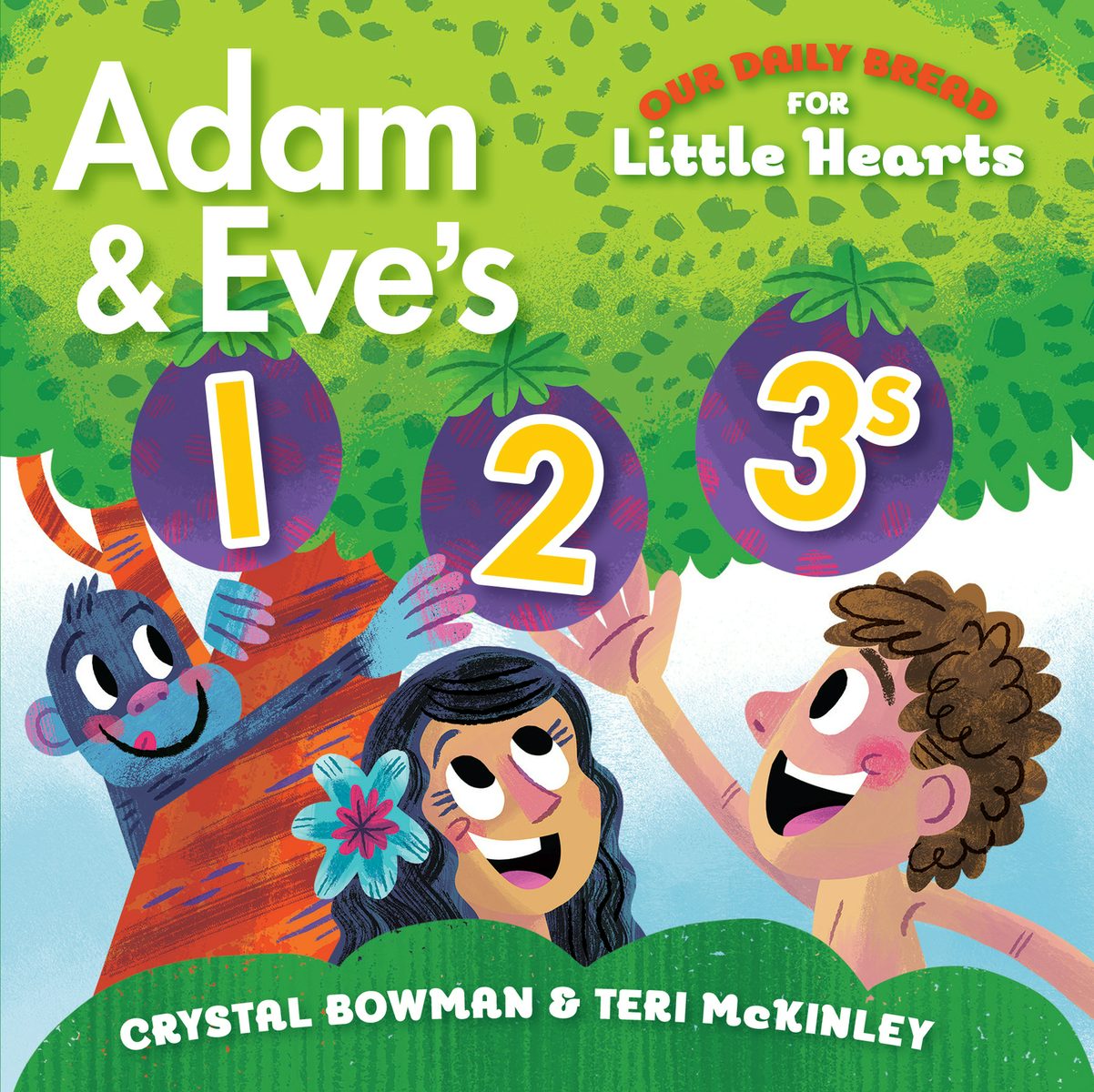Cover image for Adam and Eve's 1-2-3s, isbn: 9781627076005
