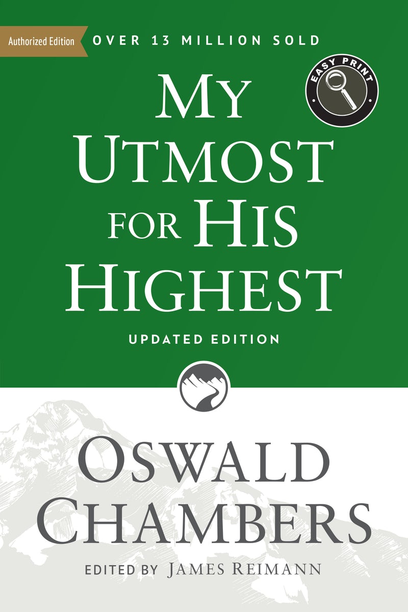 Cover image for My Utmost for His Highest, isbn: 9781627078795