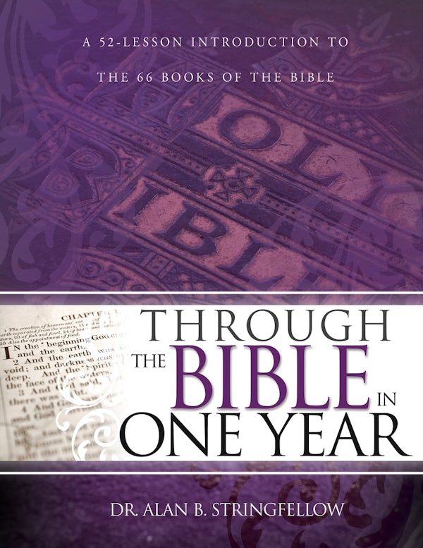 Cover image for Through the Bible in One Year, isbn: 9781629110547