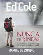 Cover image for Nunca Te Rindas: Manual de Estudio, isbn: 9781629116358
