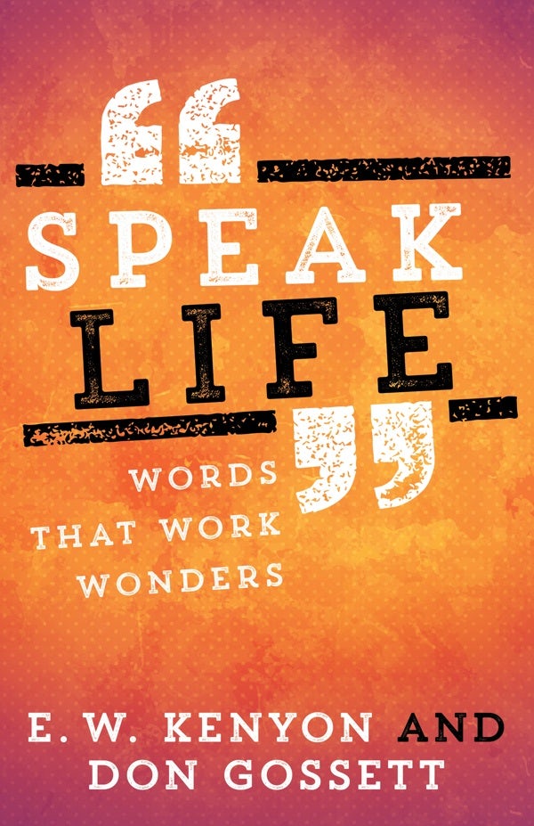 Cover image for Speak Life, isbn: 9781629119144
