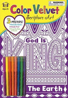 Cover image for God Is King Psalm 47:7 Color Velvet Art, isbn: 9781630588243