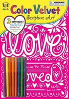 Cover image for Love 1 John 4:19 Color Velvet Art, isbn: 9781630588250