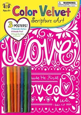 Cover image for Love 1 John 4:19 Color Velvet Art, isbn: 9781630588250