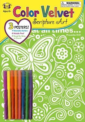 Cover image for Friendship Proverbs 17:17 Color Velvet Art, isbn: 9781630588267