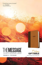 Cover image for Message Deluxe Gift Bible, isbn: 9781631465789