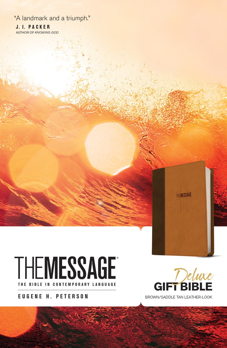 Cover image for Message Deluxe Gift Bible, isbn: 9781631465789