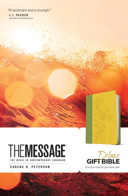 Cover image for Message Deluxe Gift Bible, isbn: 9781631465796