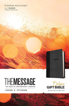 Cover image for The Message Deluxe Gift Bible, isbn: 9781631465802