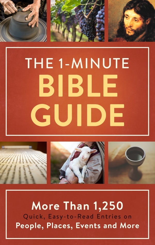 Cover image for The 1-Minute Bible Guide, isbn: 9781636090184