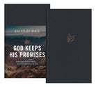 Cover image for The God Keeps His Promises KJV Study Bible [Slate Leaf], isbn: 9781636090788