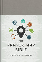 Cover image for The KJV Prayer Map(r) Bible [Gray Weave], isbn: 9781636091327