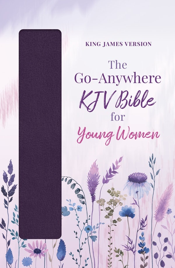 Cover image for The Go-Anywhere KJV Bible for Young Women [Plum Patch], isbn: 9781636091747