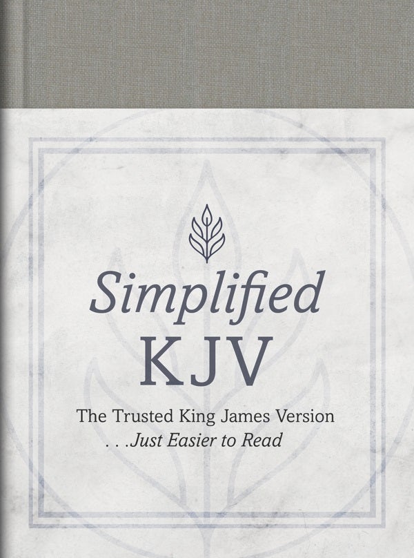 Cover image for The Barbour Simplified KJV [Pewter Branch], isbn: 9781636091778