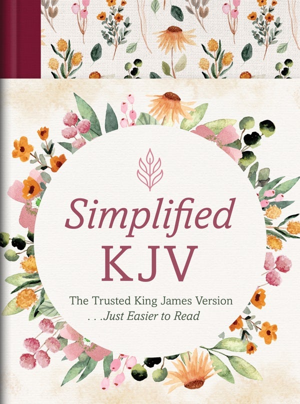 Cover image for The Barbour Simplified KJV [Wildflower Medley], isbn: 9781636091785