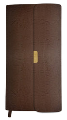 Cover image for The KJV Compact Bible [Brown Bonded Leather], isbn: 9781636091990