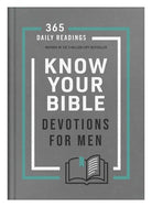 Cover image for Know Your Bible Devotions for Men, isbn: 9781636092065