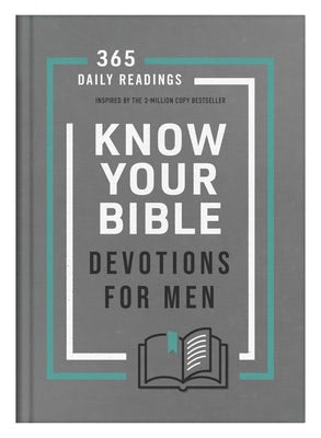 Cover image for Know Your Bible Devotions for Men, isbn: 9781636092065