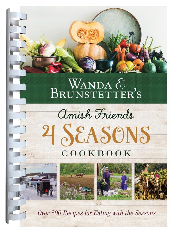 Cover image for Wanda E. Brunstetter's Amish Friends 4 Seasons Cookbook, isbn: 9781636092485