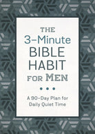 Cover image for The 3-Minute Bible Habit for Men, isbn: 9781636092560