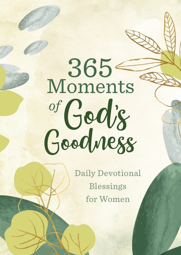 Cover image for 365 Moments of God's Goodness, isbn: 9781636093376