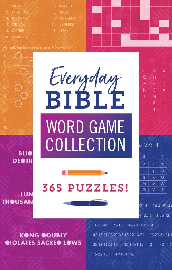 Cover image for Everyday Bible Word Game Collection, isbn: 9781636093635