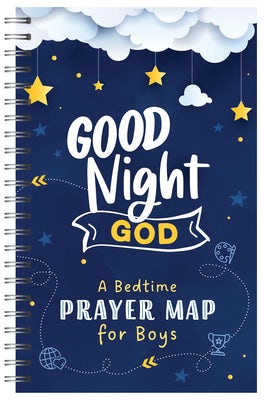 Cover image for Good Night, God: A Bedtime Prayer Map for Boys, isbn: 9781636093888