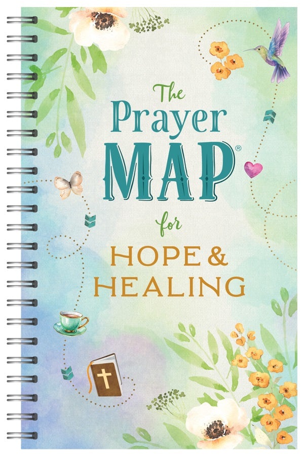 Cover image for The Prayer Map for Hope and Healing, isbn: 9781636094243