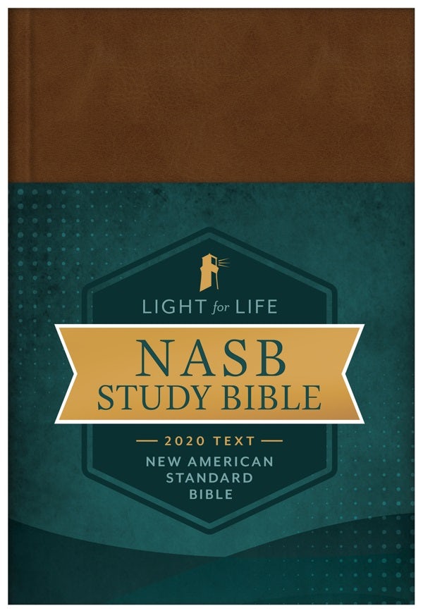 Cover image for The Light for Life NASB Study Bible [Golden Caramel], isbn: 9781636094434