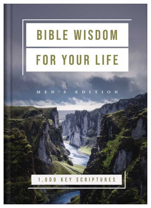 Cover image for Bible Wisdom for Your Life: Men's Edition, isbn: 9781636094465