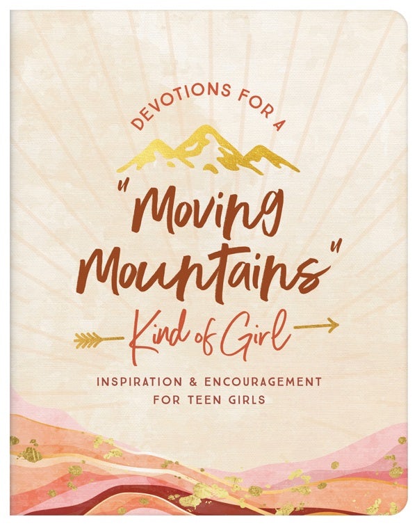 Cover image for Devotions for a Moving Mountains Kind of Girl, isbn: 9781636095141