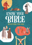 Cover image for Know Your Bible Devotions for Kids, isbn: 9781636096087