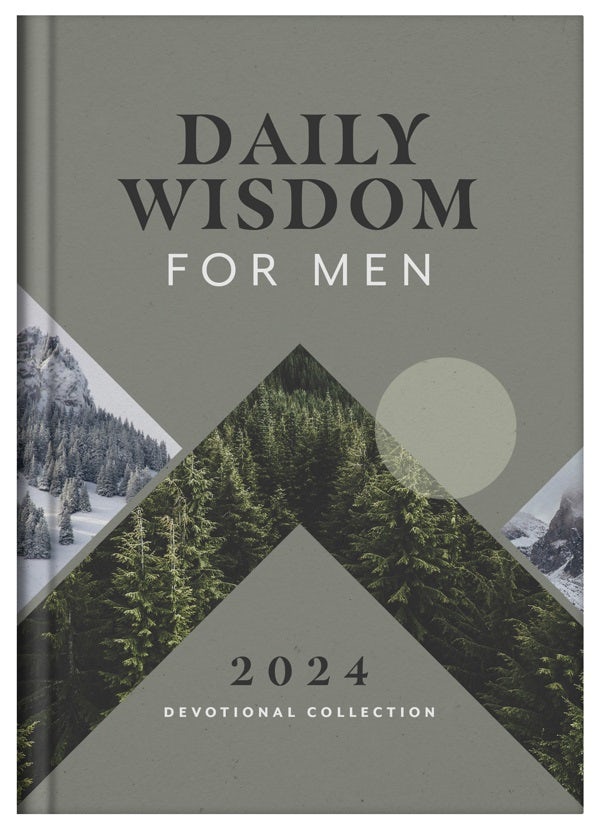 Cover image for Daily Wisdom for Men 2024 Devotional Collection, isbn: 9781636096186