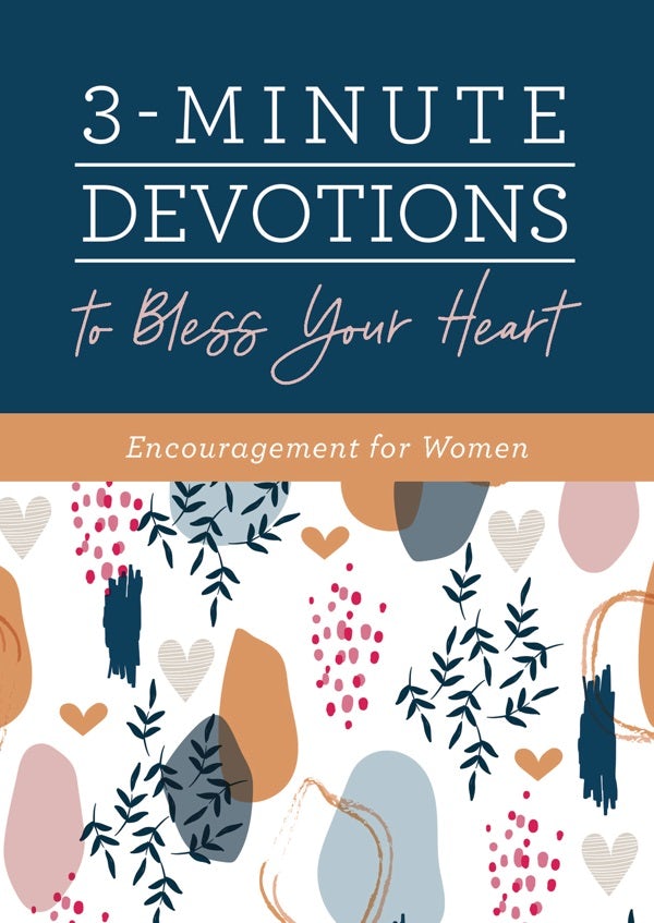 Cover image for 3-Minute Devotions to Bless Your Heart, isbn: 9781636096322