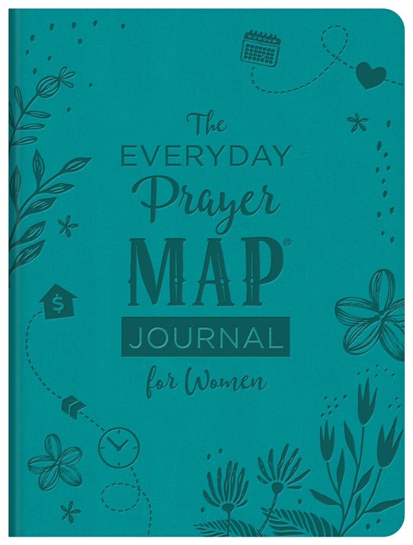 Cover image for The Everyday Prayer Map Journal for Women, isbn: 9781636096346