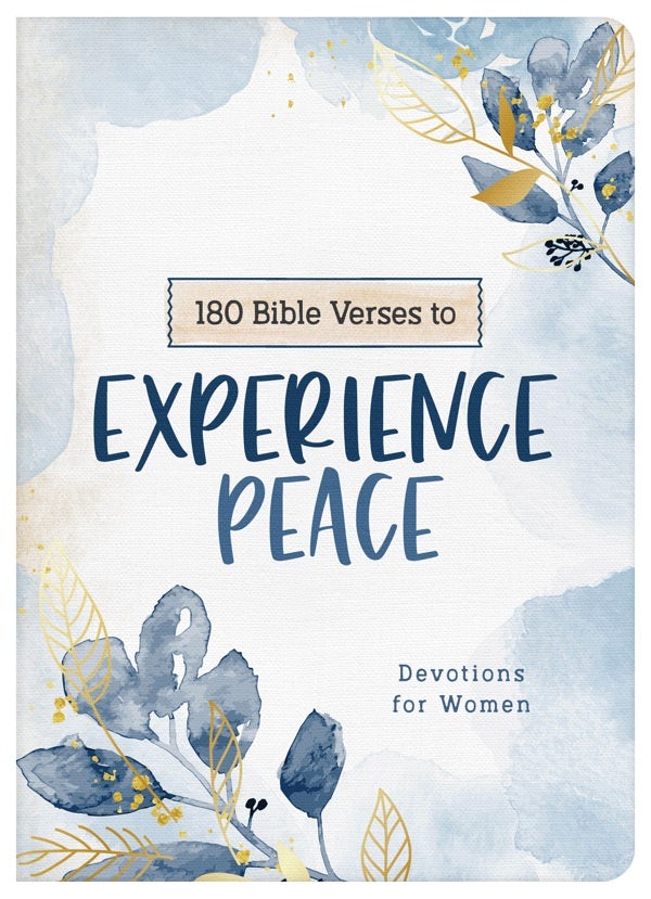 Cover image for 180 Bible Verses to Experience Peace, isbn: 9781636096414