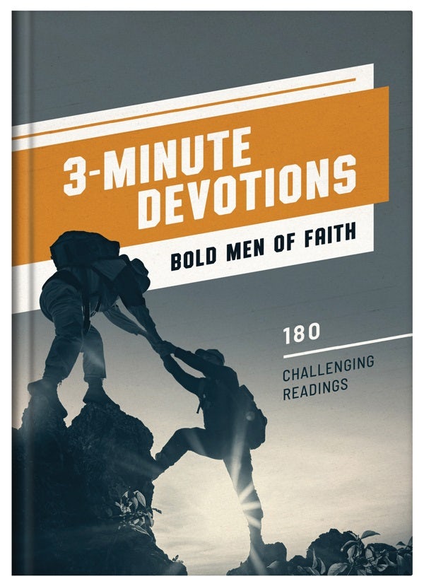 Cover image for 3-Minute Devotions: Bold Men of Faith, isbn: 9781636097343