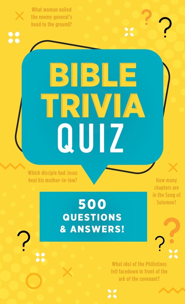 Cover image for Bible Trivia Quiz, isbn: 9781636097350